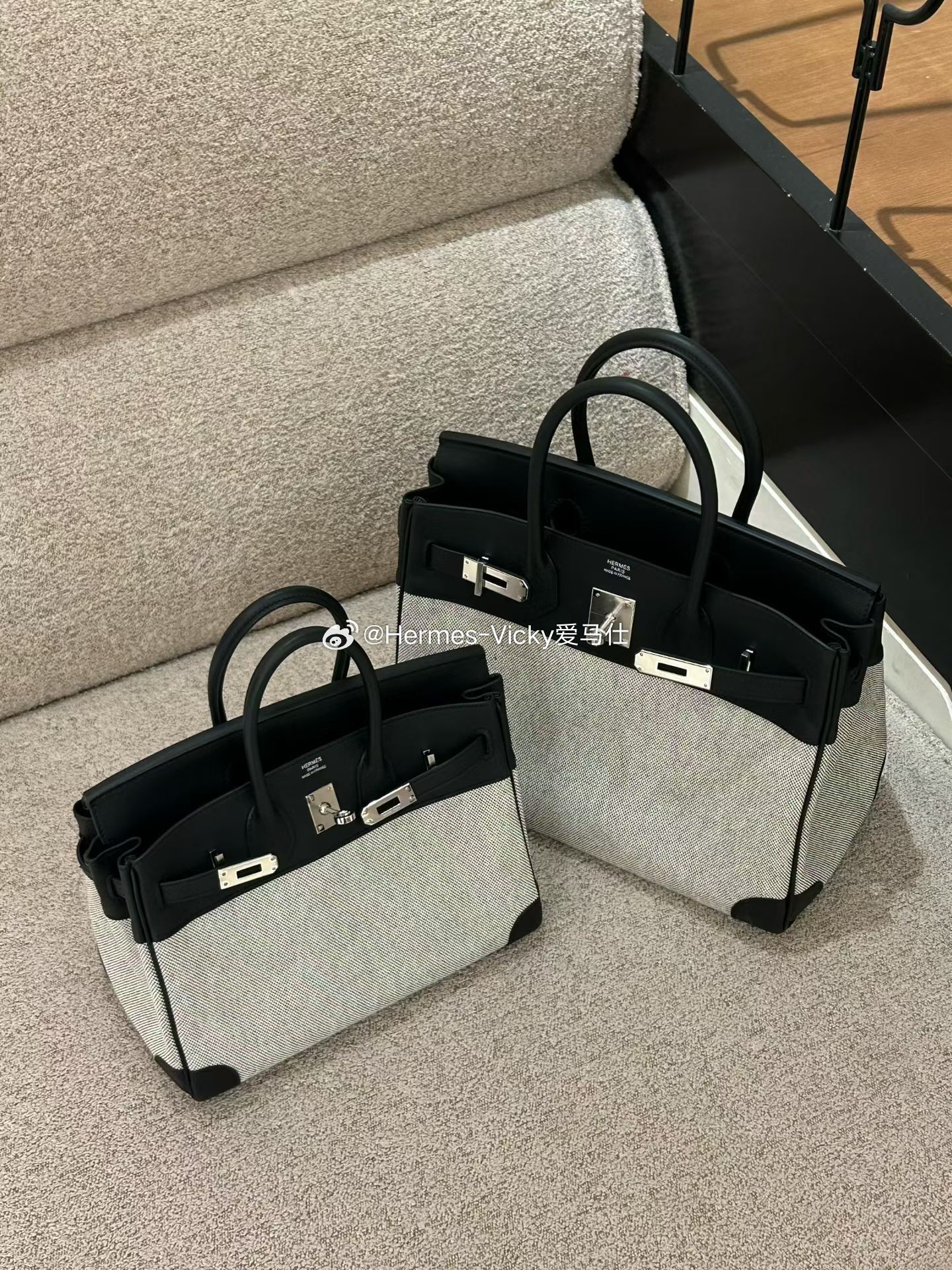 现货 BK25/30 帆布拼皮 熊猫色 