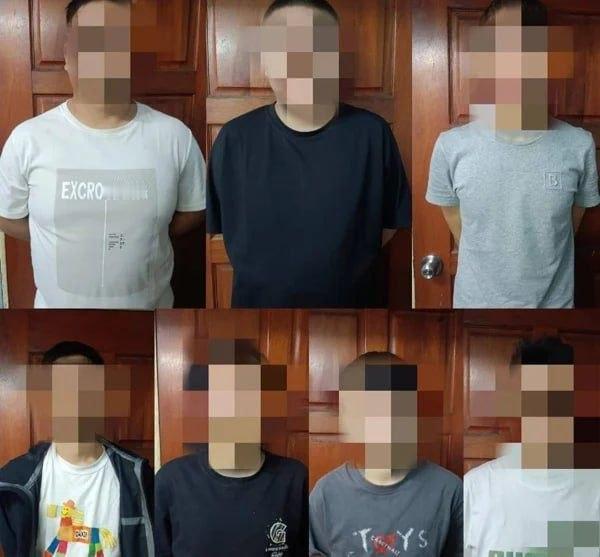 7名中国台湾男子偷渡马来被捕！现场查获76部iPhone马来西亚警方于4月19日