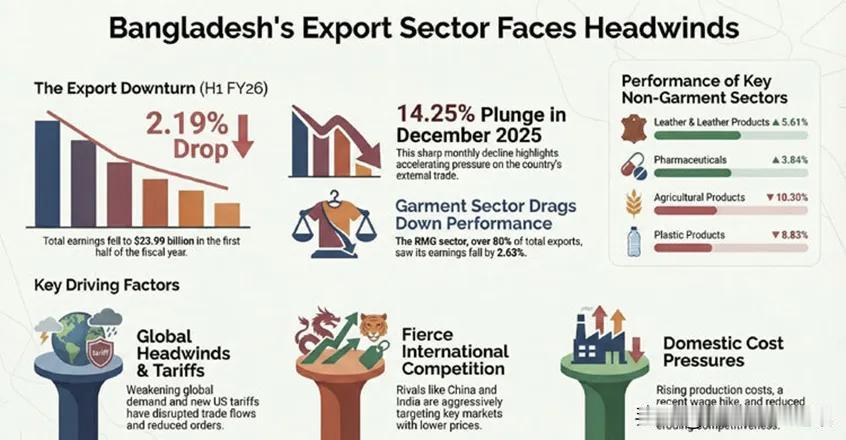 孟Jagonews24.com网站1月4日报道，在多重不利因素叠加影响下，孟加拉