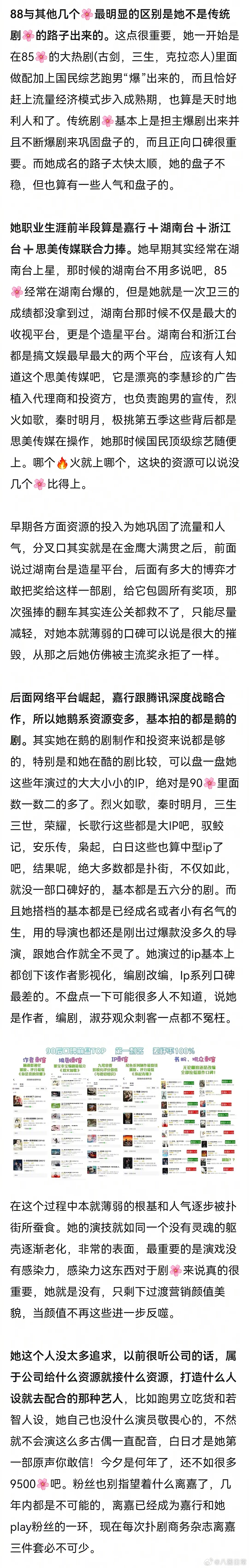 豆瓣热帖：聊聊迪丽热巴过去的十年，如何从人气小花变成这样拍一部扑一部的迪丽热巴 