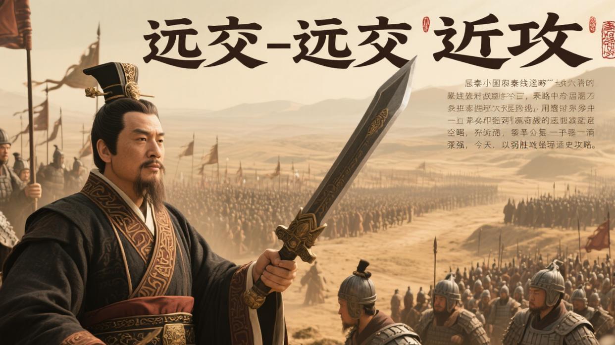 谁说的说，什么时代变了，这一招也就不能再用了。
远交近攻是什么意思？
交好远方的