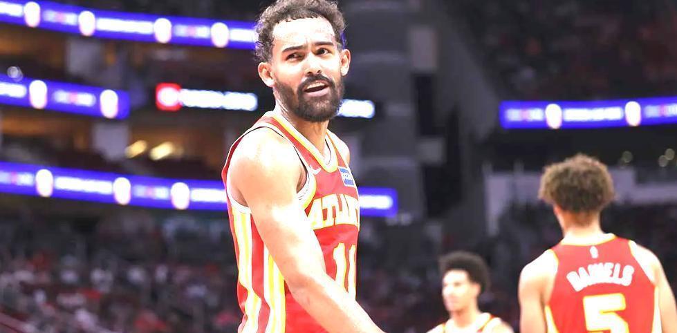 老鹰已经把特雷杨抛出球队体系之外了，他们真的可以考虑交易了！
NBA常规赛，老鹰