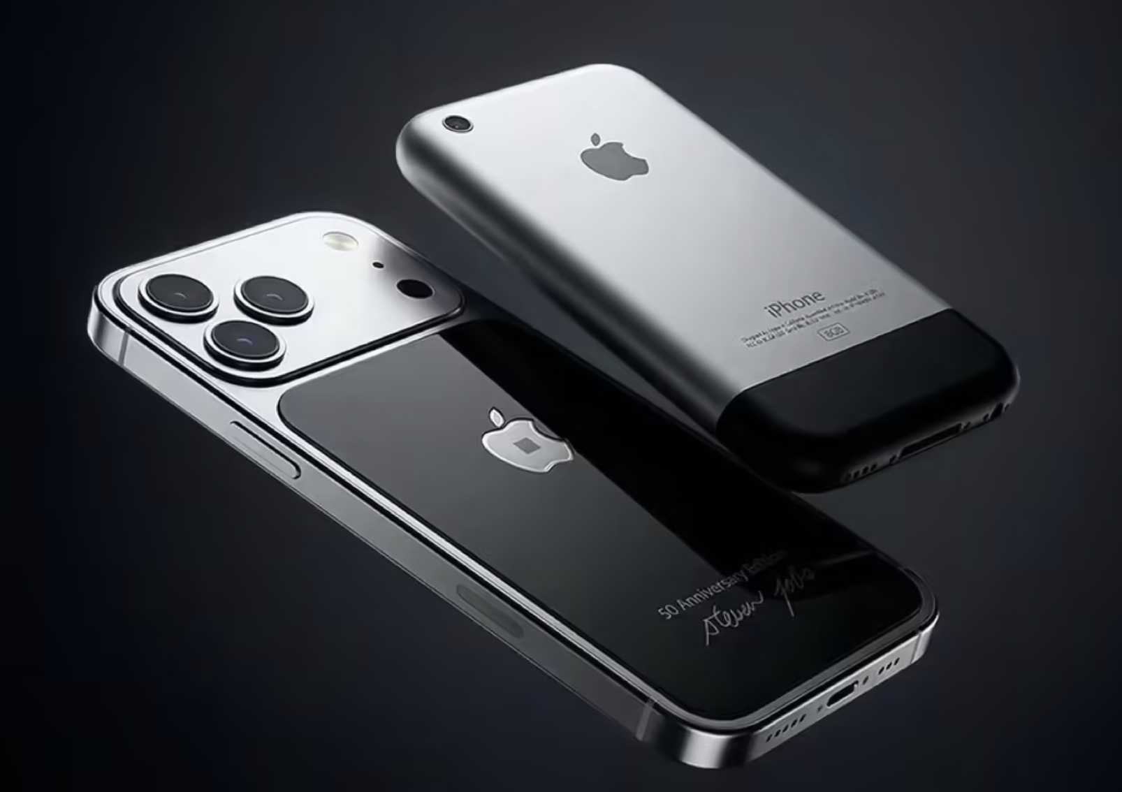 Caviar为庆祝苹果50周年，推出的乔布斯定制版iPhone17 Pro，全球