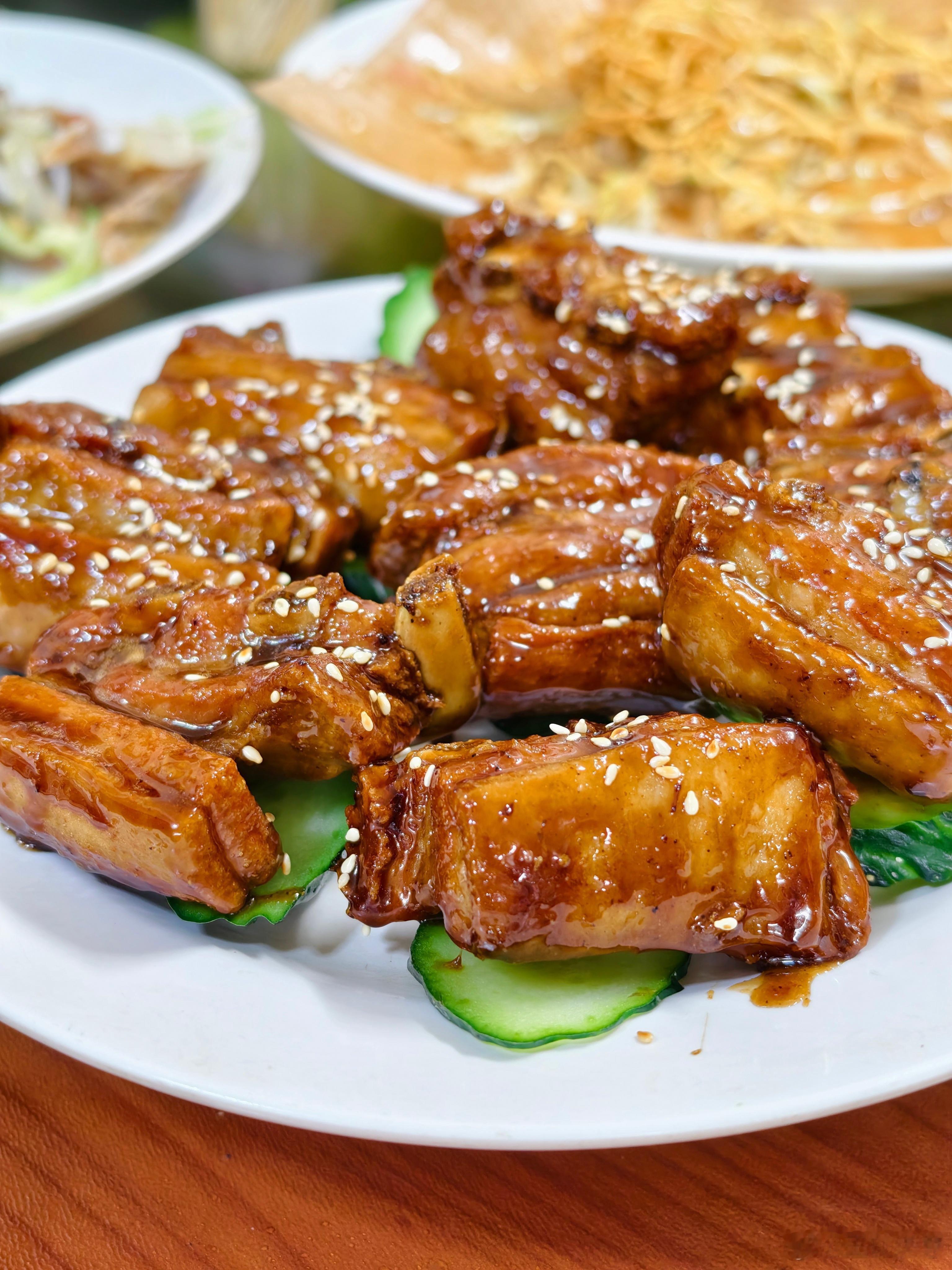 吃到神奇东西了，煎面好吃耶王珍美胃 广州