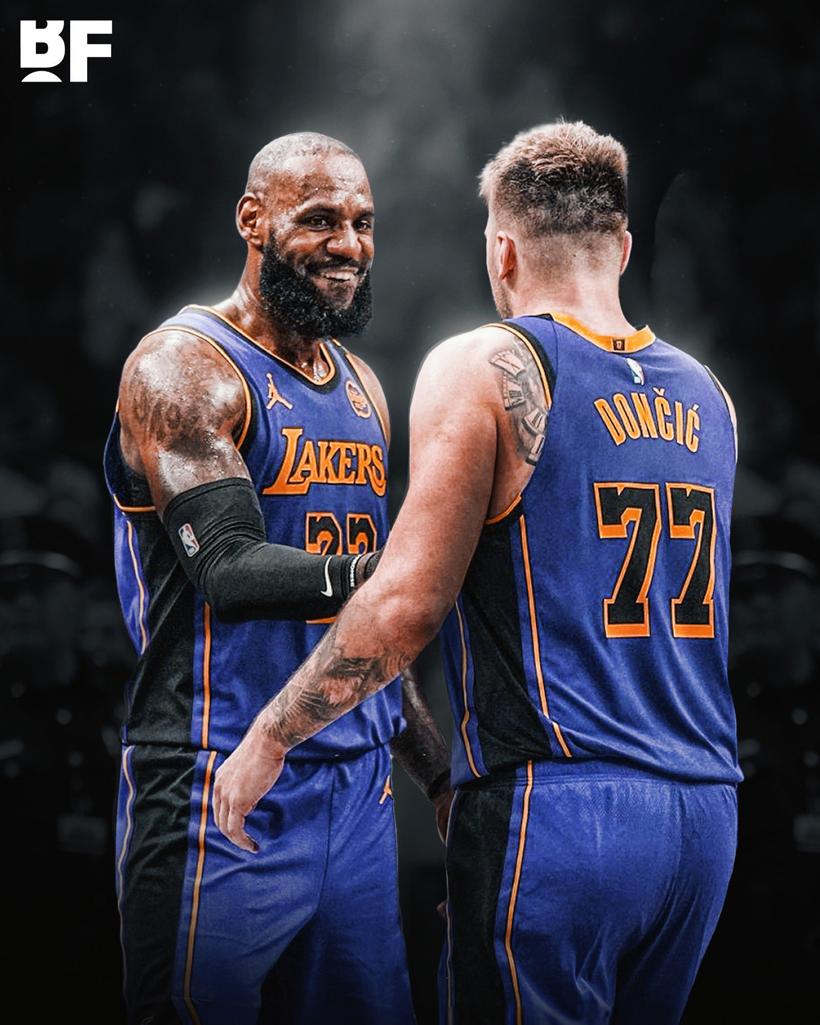 东詹组合，看一场少一场了。NBA