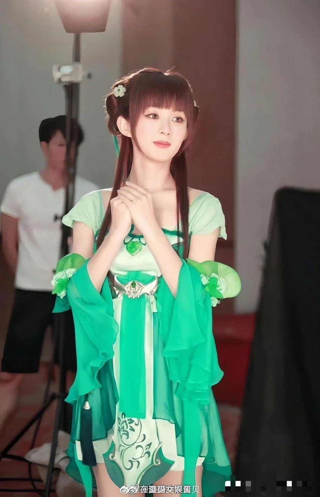 赵丽颖曾尝试以齐刘海的造型来扮演碧瑶，但不巧的是，这个角色最终被其他人获得了。 