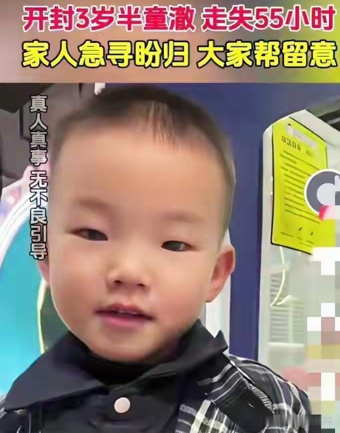 已过去三天了，孩子还没找到！

河南开封一个村子，3岁男孩就这么没了。奶奶就离开