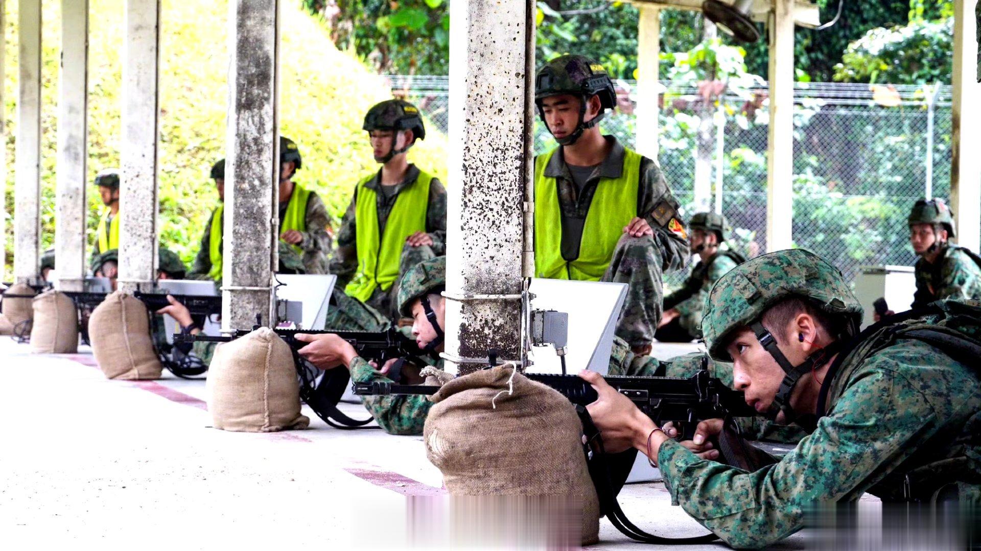 #中新陆军联合训练展开混编联训#日前，中新“合作-2023”陆军联合训练双方参训