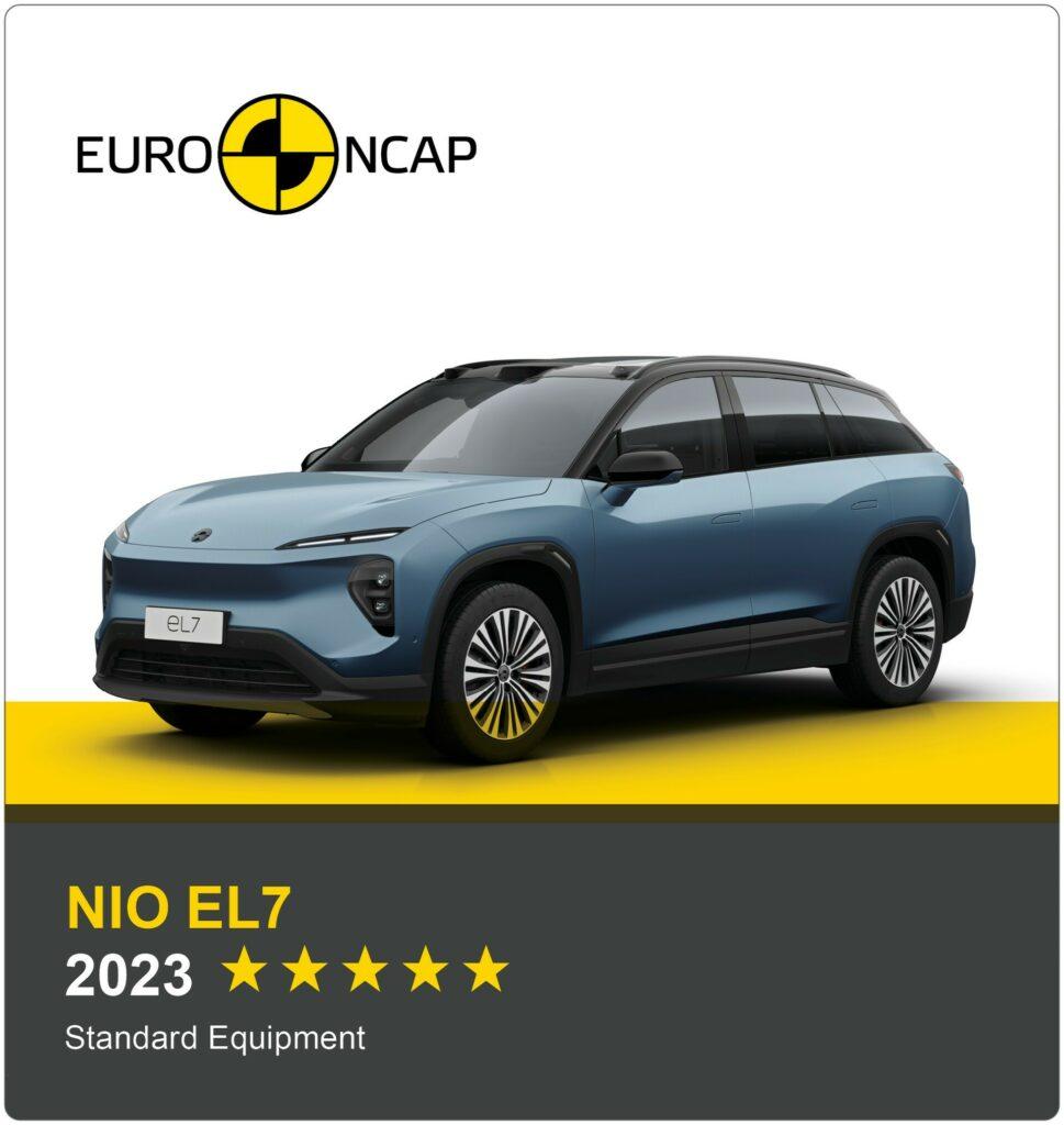 国货之光！蔚来ET5和EL7在欧洲NCAP碰撞测试中荣获五星安全评级。
在202
