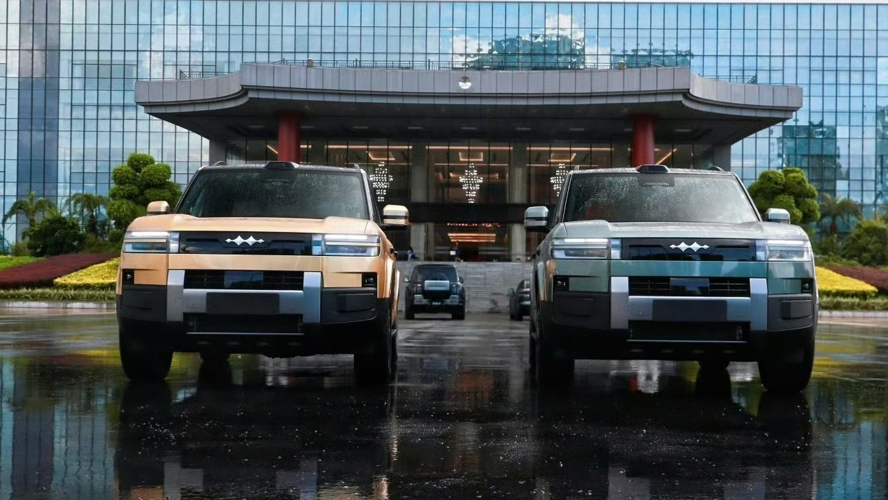 迪子新车 我的梦中情车：方程豹钛7双配色。 ​​​