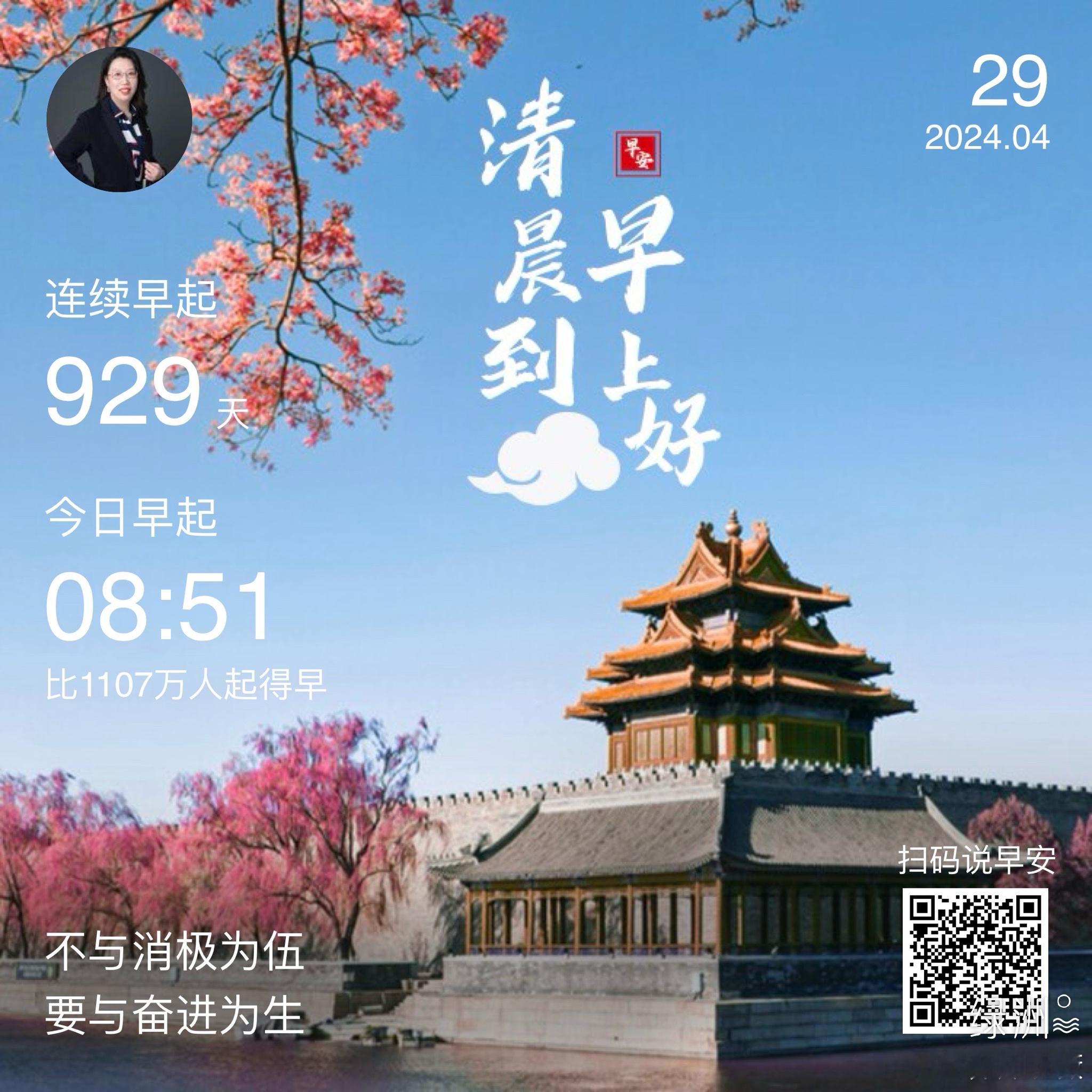 #早安#不与消极为伍要与奋进为生 