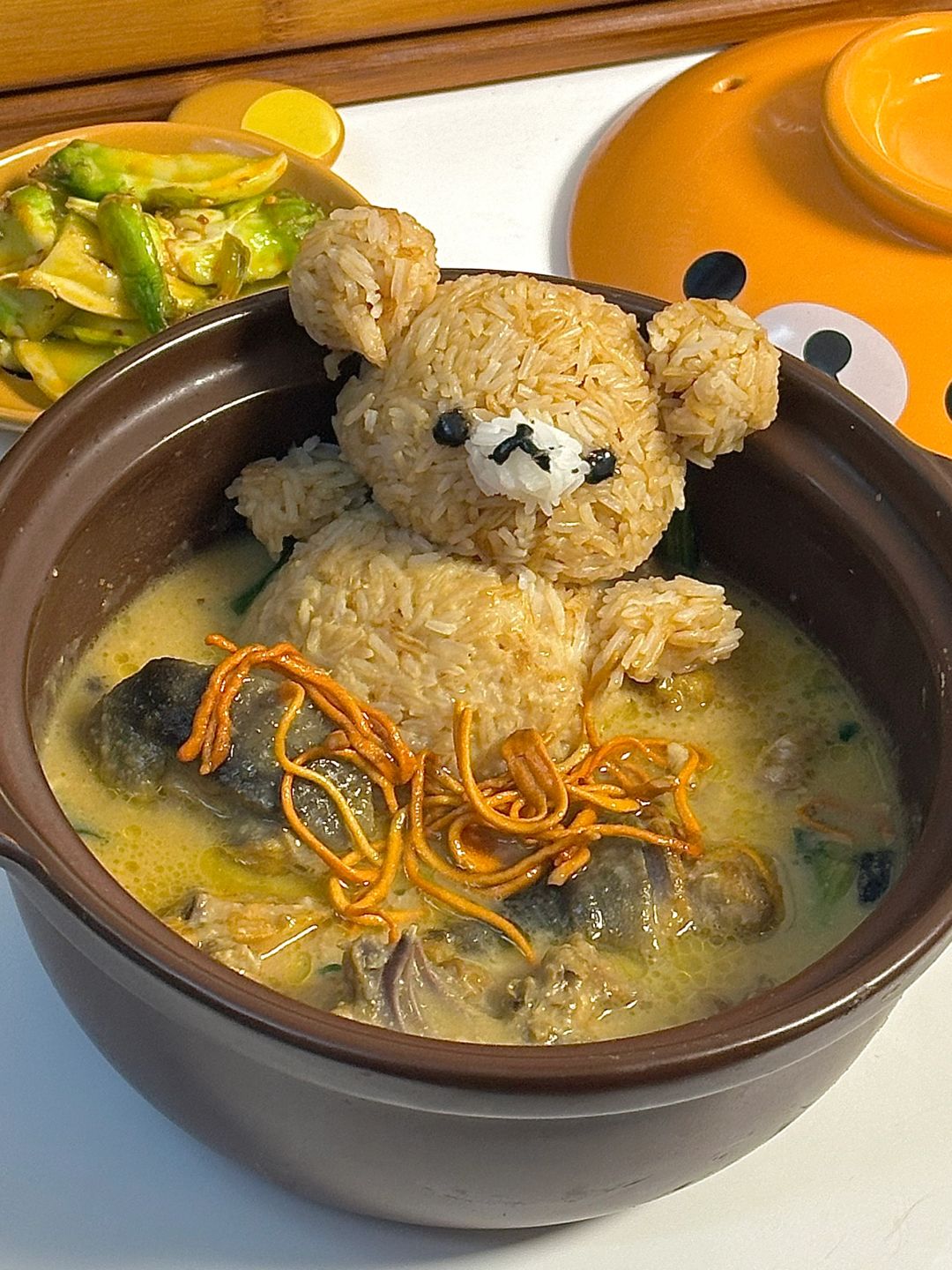 轻松熊豆汤饭