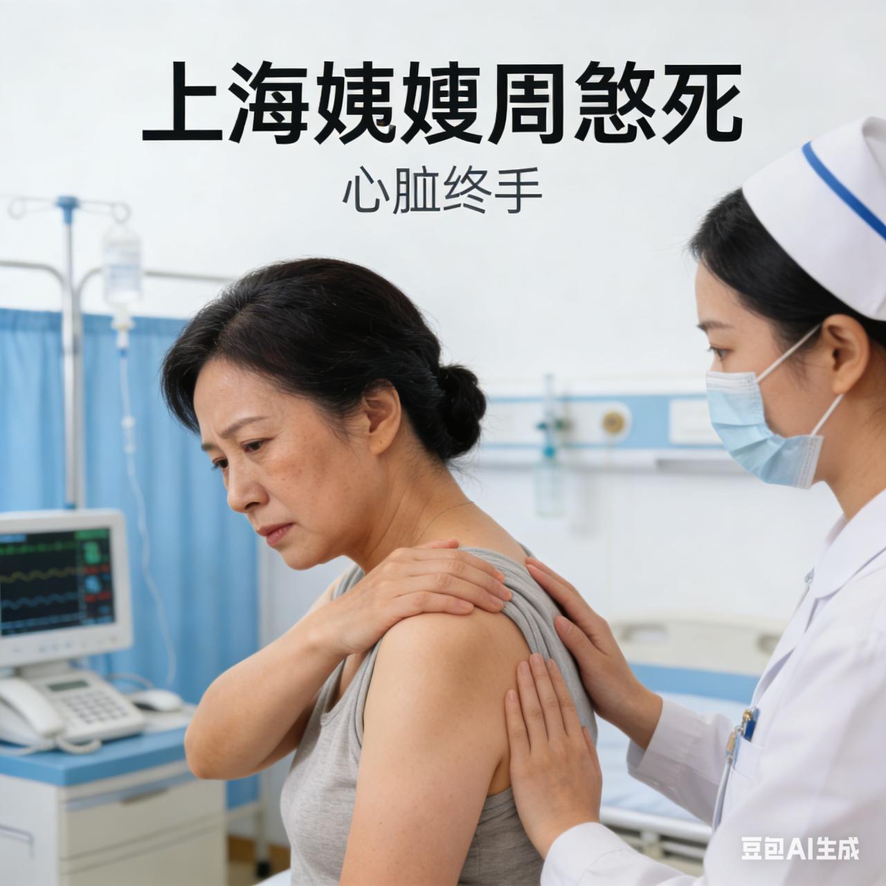 上海阿姨肩疼一周猝死，医生怒斥忽视心梗信号
上海阿姨肩痛狂贴膏药，1周后猝死！医