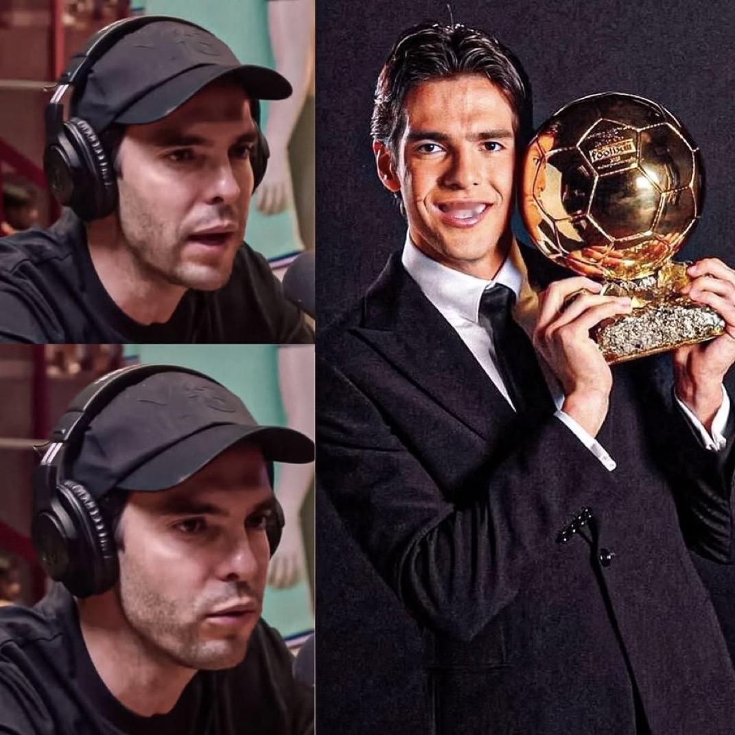 卡卡：“2007年，我赢得了金球奖，当时我正处于世界之巅。许多人认为我的生活完美