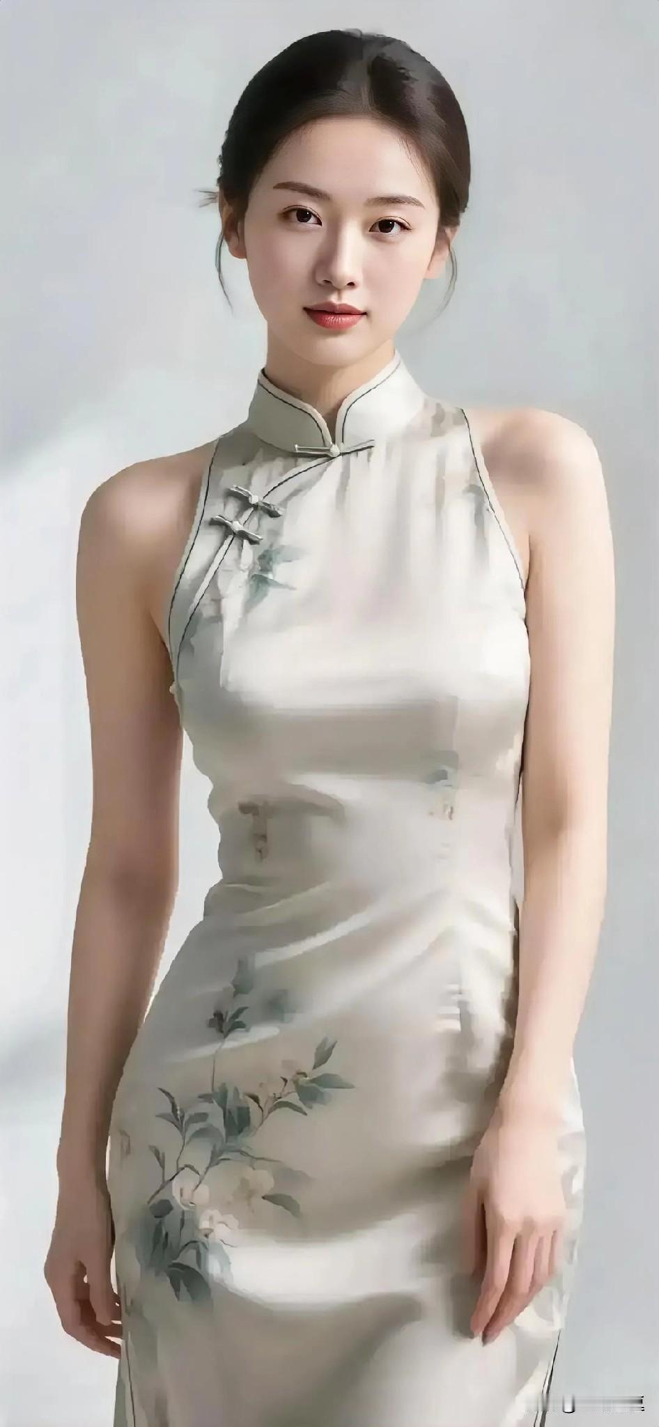 旗袍这玩意儿，魅力可大了。传统旗袍韵味十足，立领、盘扣，就像老照片里端庄的姨太太