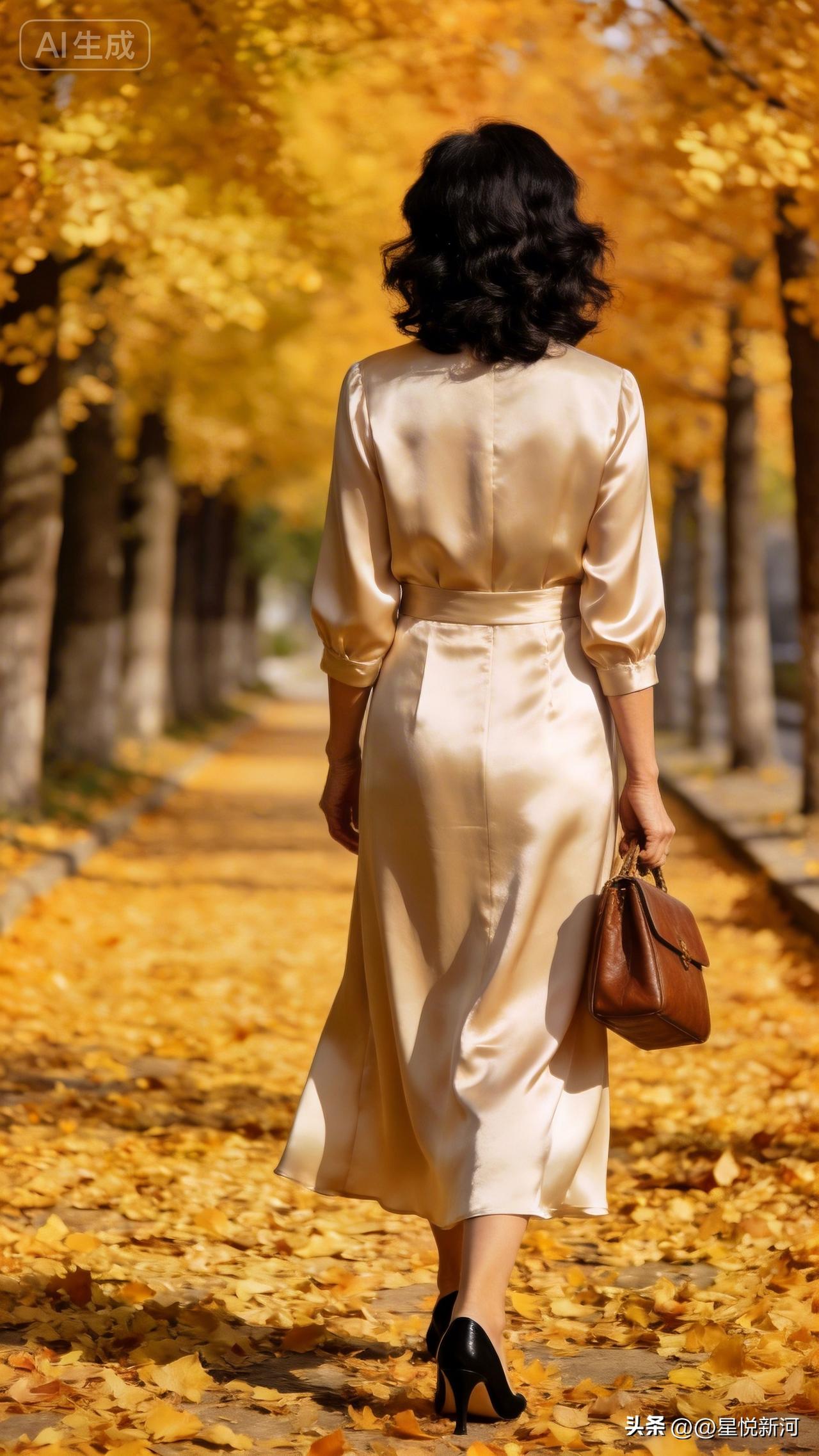 中年女人怎么穿才优雅?
中年女人的优雅，从不在繁复堆砌，而在简约得体。
 穿衣不