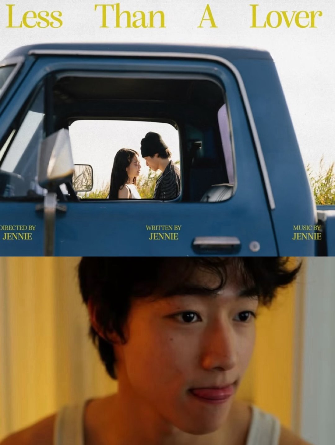 Jennie新歌MV男主Jennie新歌MV男主02年出生台湾模特，看起来是清冷