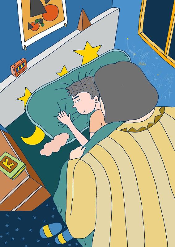 深更半夜，如果孩子发烧，我是怎么发现的？
如果孩子睡在旁边，他一动我便会醒，而且