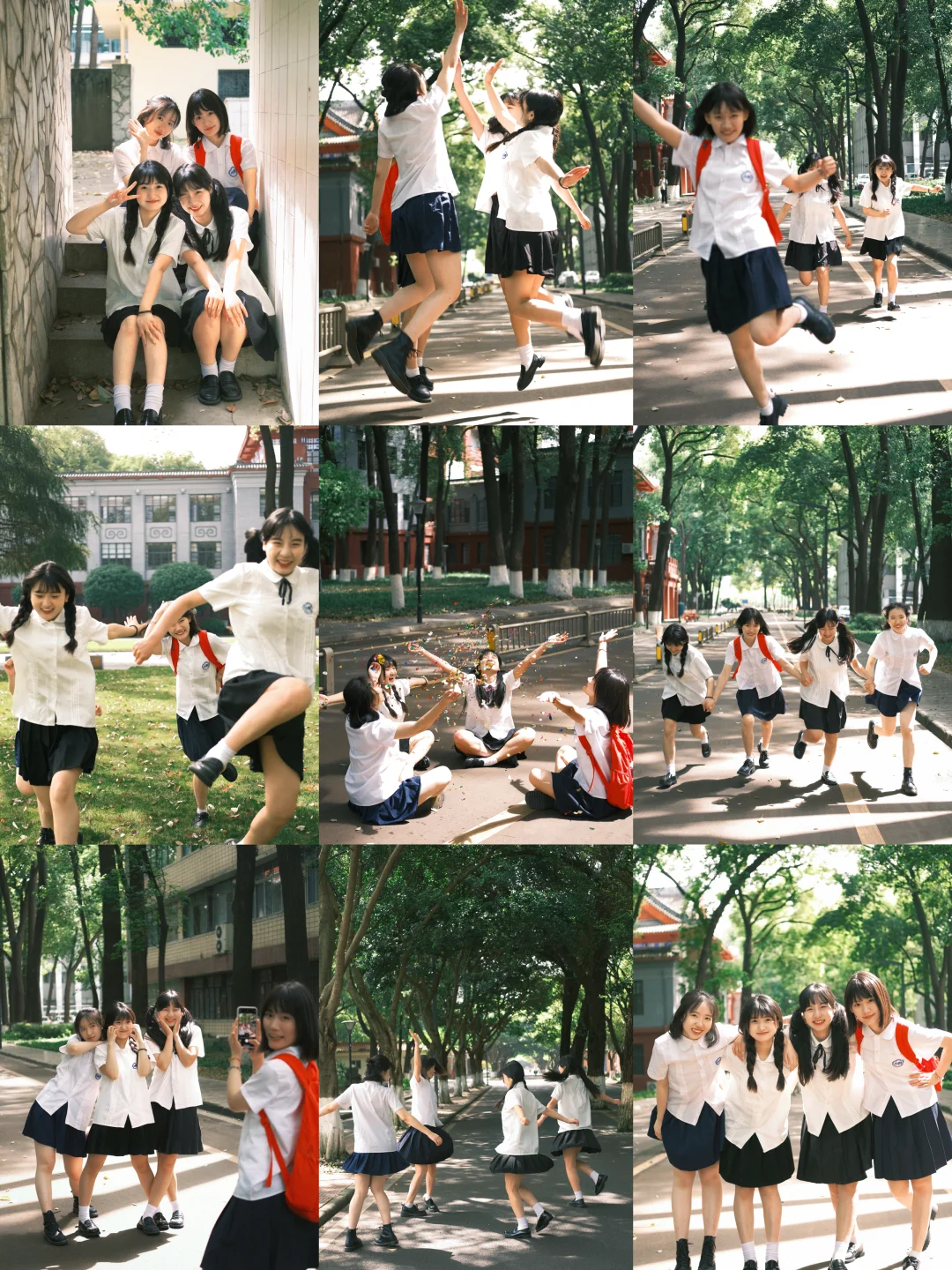 存一些毕业用得上的拍照姿势🎓