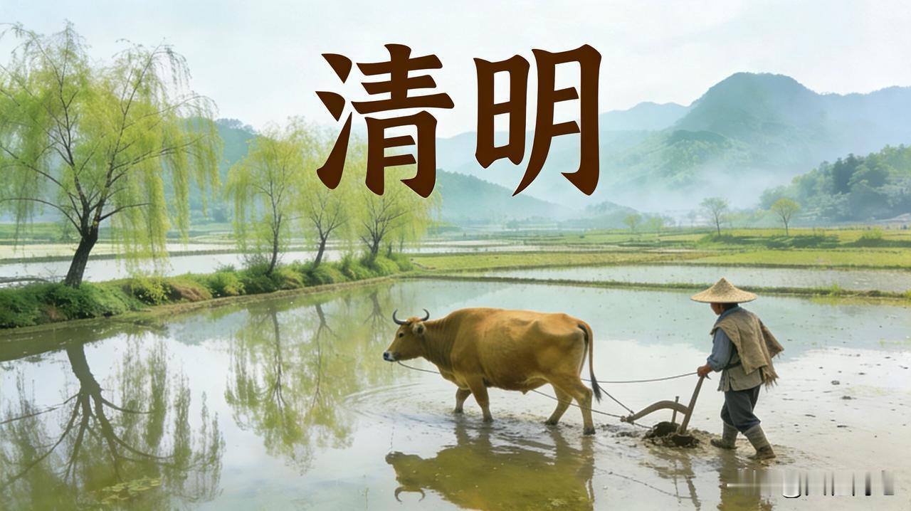 【十楼杂记】清明
时雨悄然至，春深草木荣。
野田花欲染，风暖正催耕。
