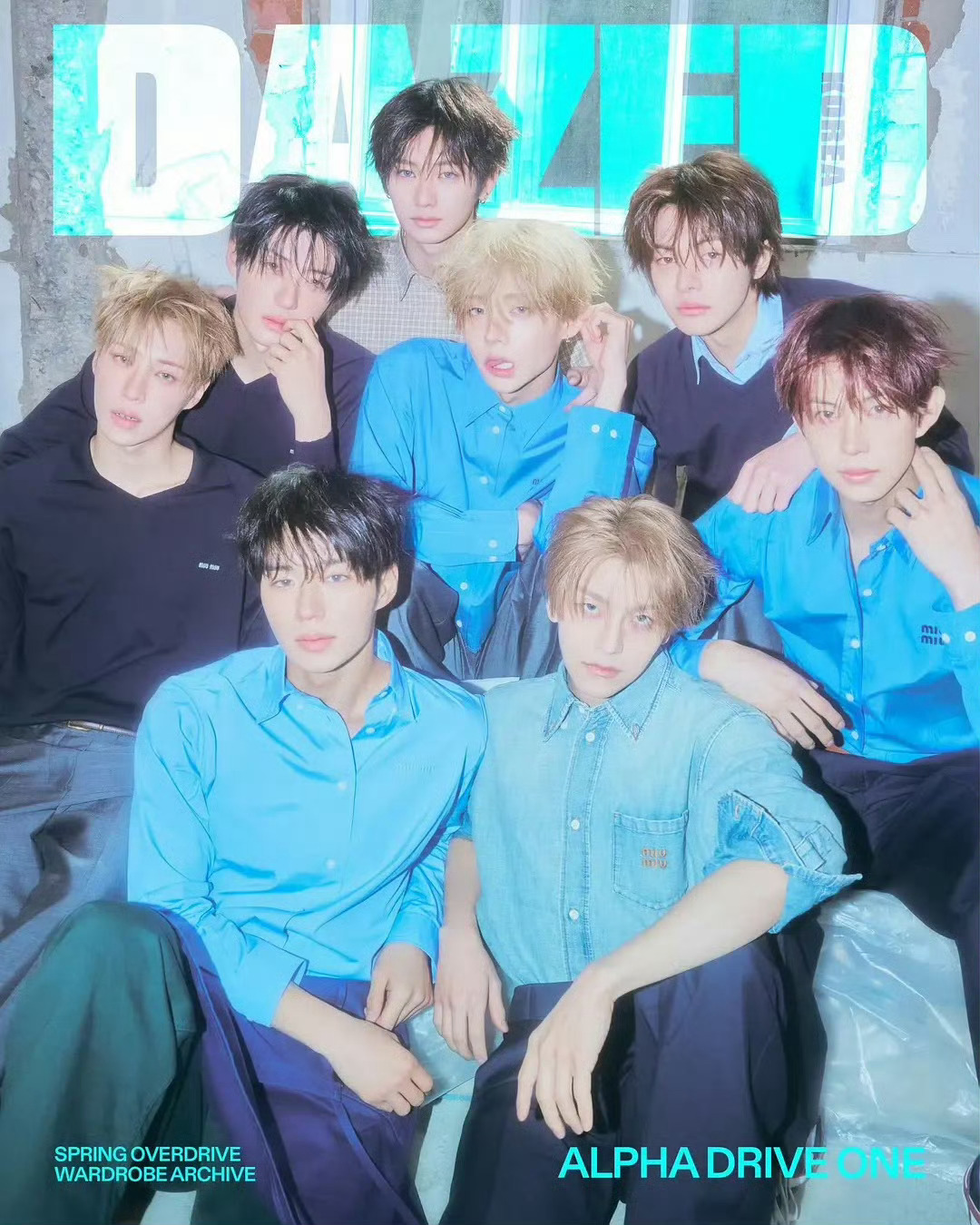 ALD1韩版DAZED二月刊封面,出道3天就登大刊封面，🔥 