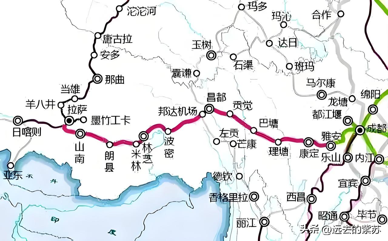 川藏铁路有望提前完工，这个话题非常关注！ 

据西藏发改委最新披露，川藏铁路雅林