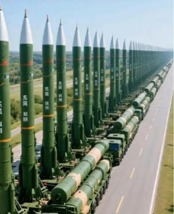 中国可以告诉日本及美国，但凡中国想把导弹射向日本全境，看看它们能拦截多少，发射5