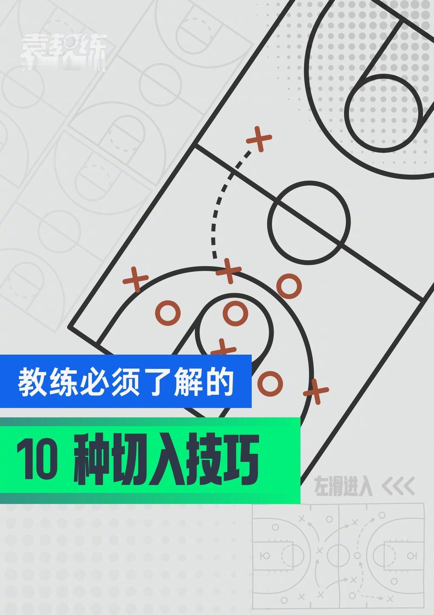 篮球教练必须了解的十种切入技巧 这十种切入技巧赶快收藏保存起来吧 ​​​