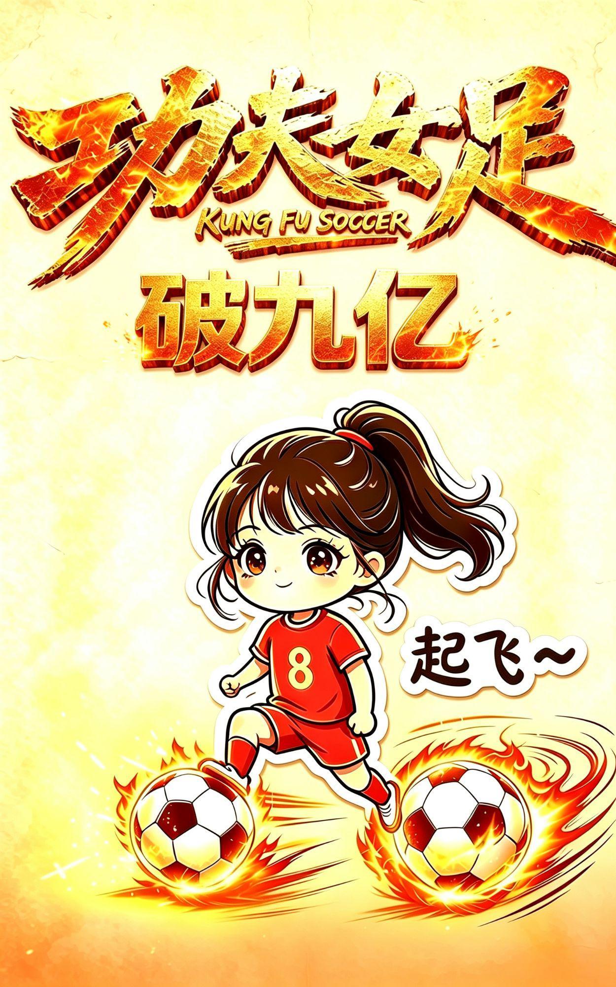 迪丽热巴一开拍面相都变了功夫女足9亿票房迪丽热巴主演的电影《功夫女足》破九亿啦！