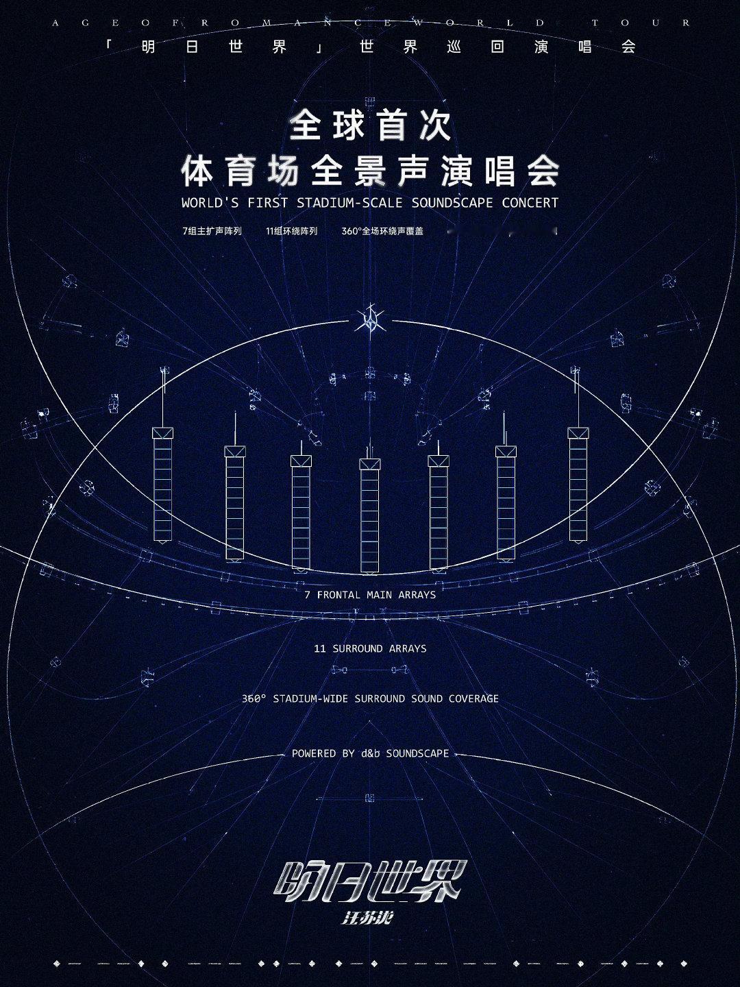 汪苏泷全球首次体育场全景声演唱会汪苏泷首次体育场全景声演唱会太惊喜！汪苏泷演唱会