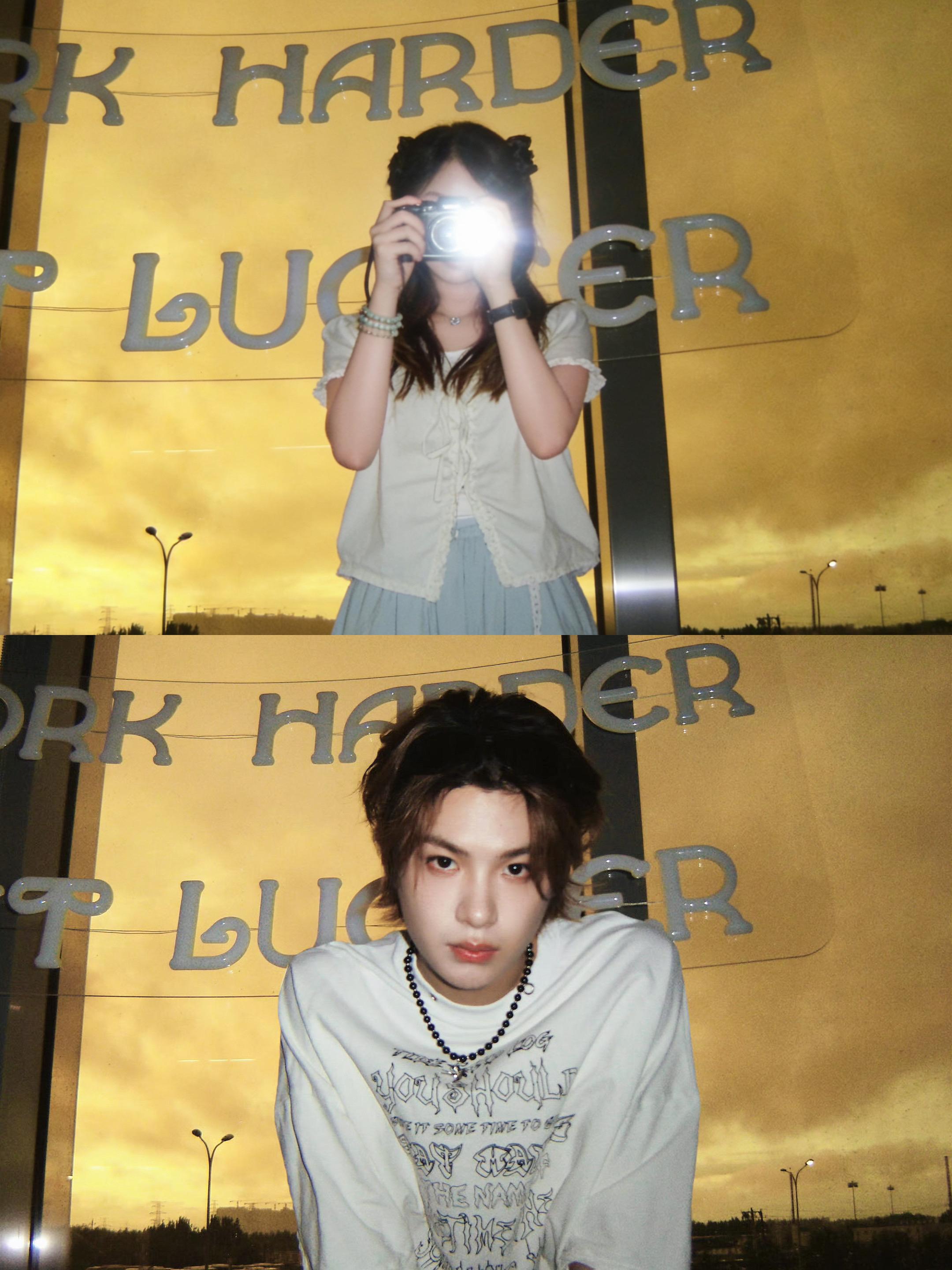 我的眼睛变成一部相机 用来记录爱 你是模特