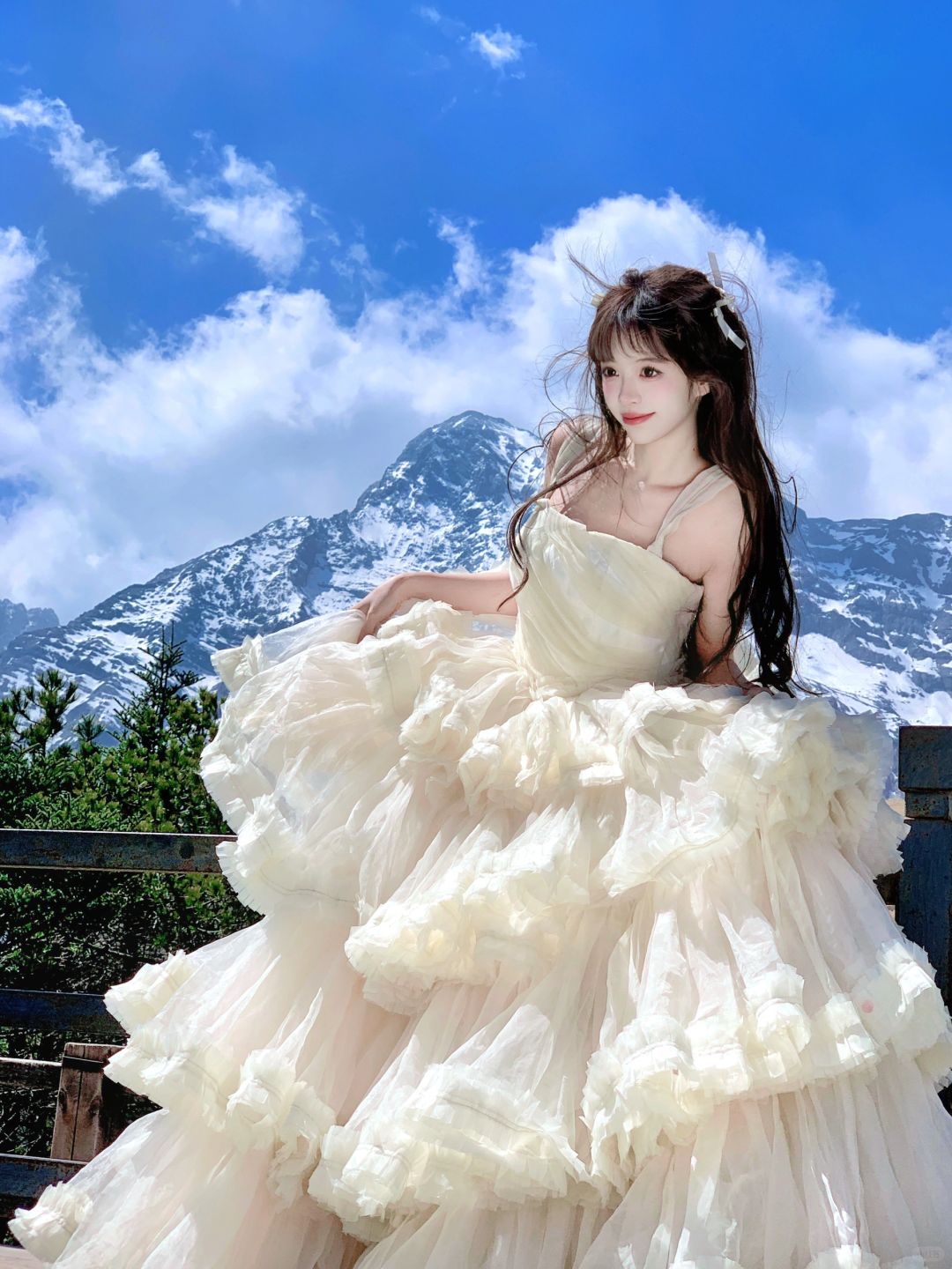 玉龙雪山下的公主👸