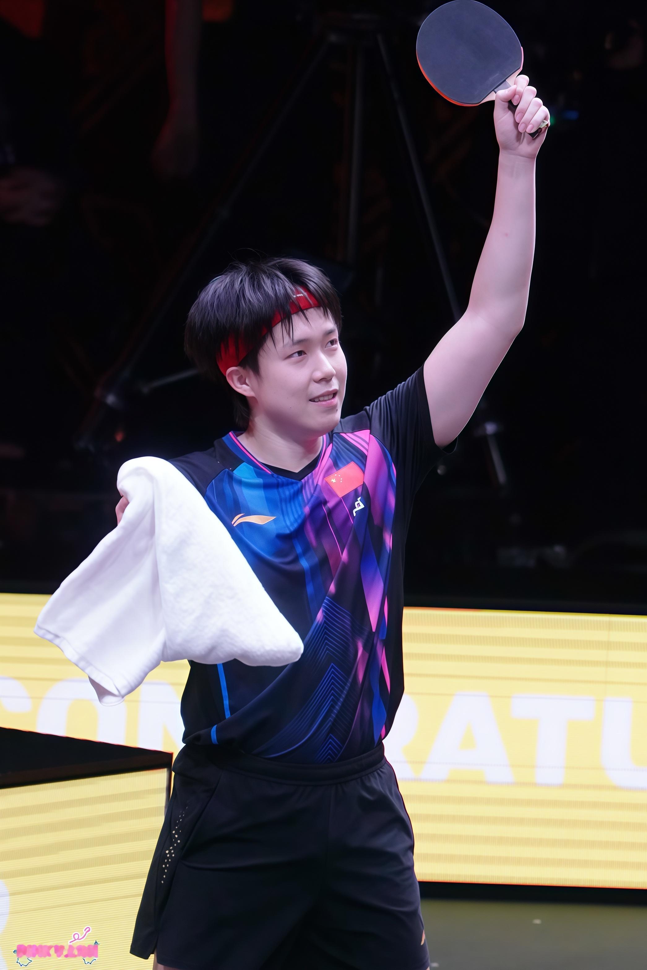 王楚钦vs松岛辉空 今晚的小戰士辛苦了王楚钦