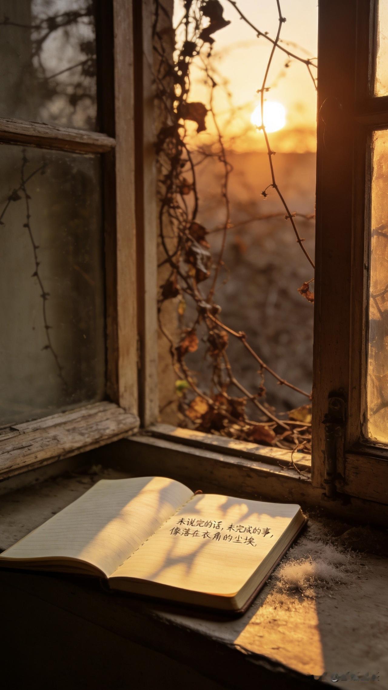 落日映归途，遗憾是岁月给来年的伏笔

赶路人的脚步慢了些，心事也轻了些。

这一