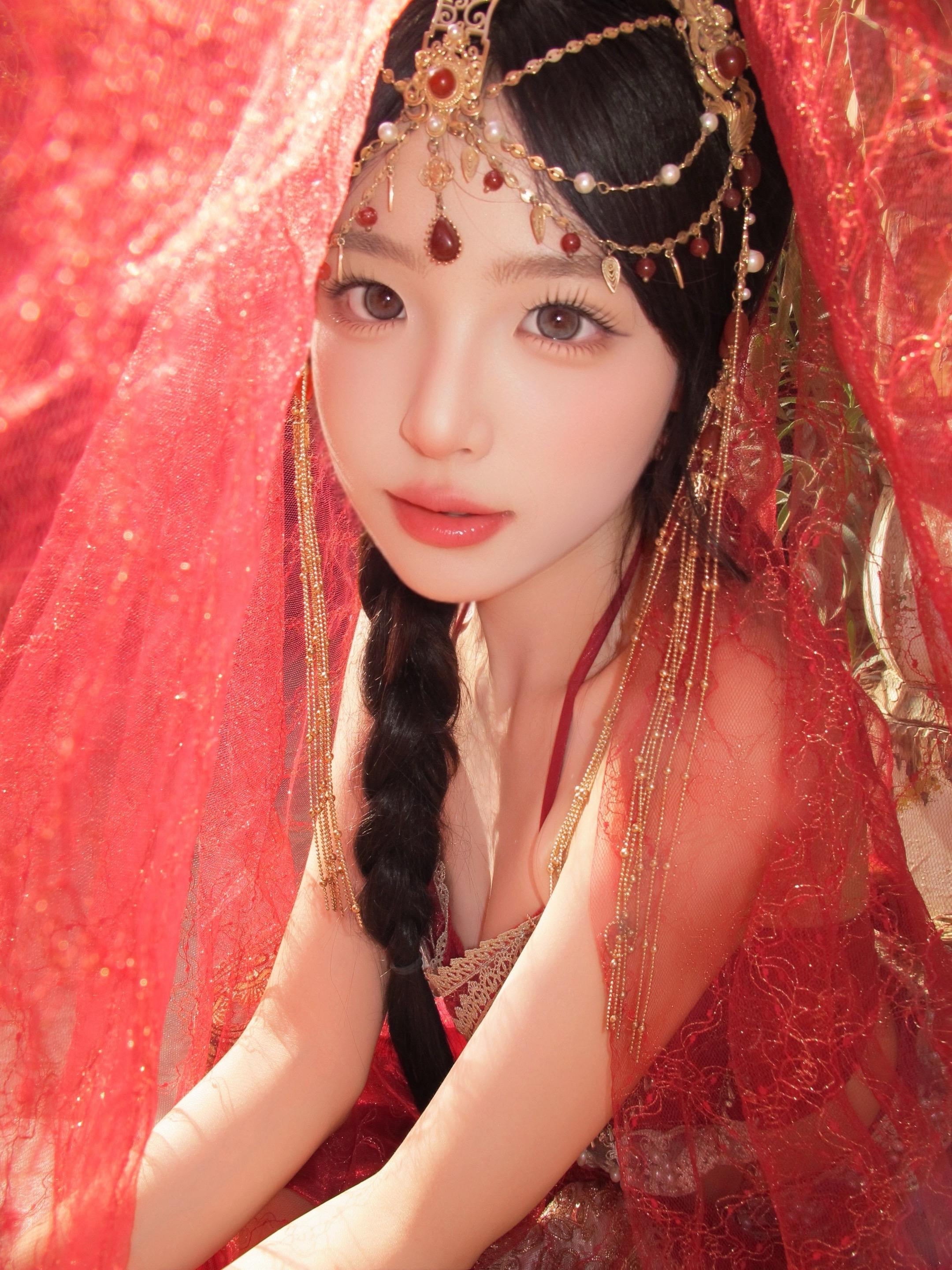 风情在骨不在皮.美人不是凡胎生。