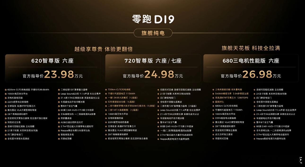 零跑回应D19定价这个价格确实没有想到，我之前以为最少价格在40万以上……没想到