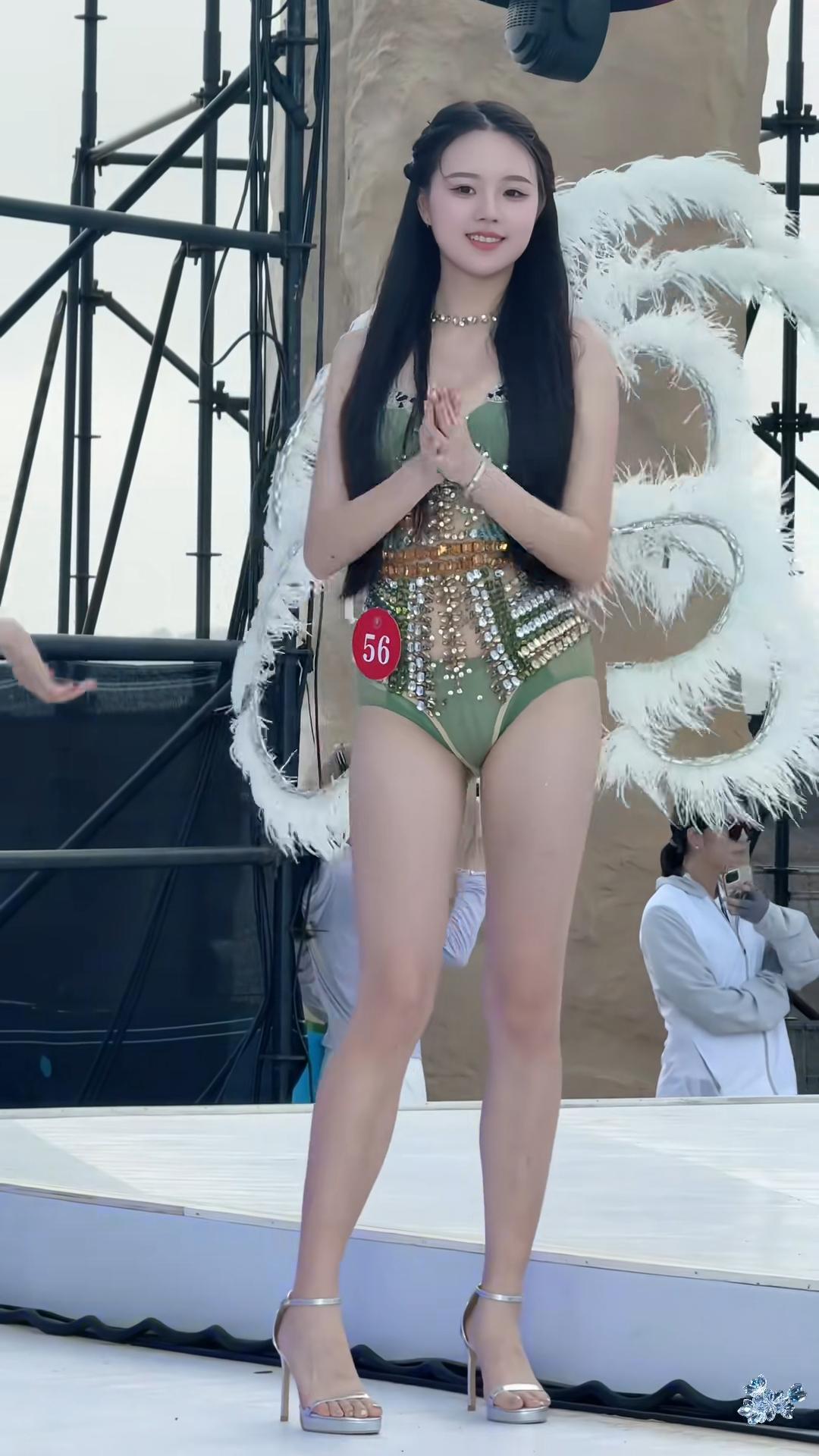 世界小姐   世界小姐中国区 ，模特靓女。世界小姐56号，来自广西玉林博白县，刘