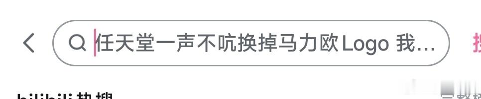 当搜索栏自动填写了“任天堂一声不吭换掉马力欧logo”的自动热搜的时候，作为每天