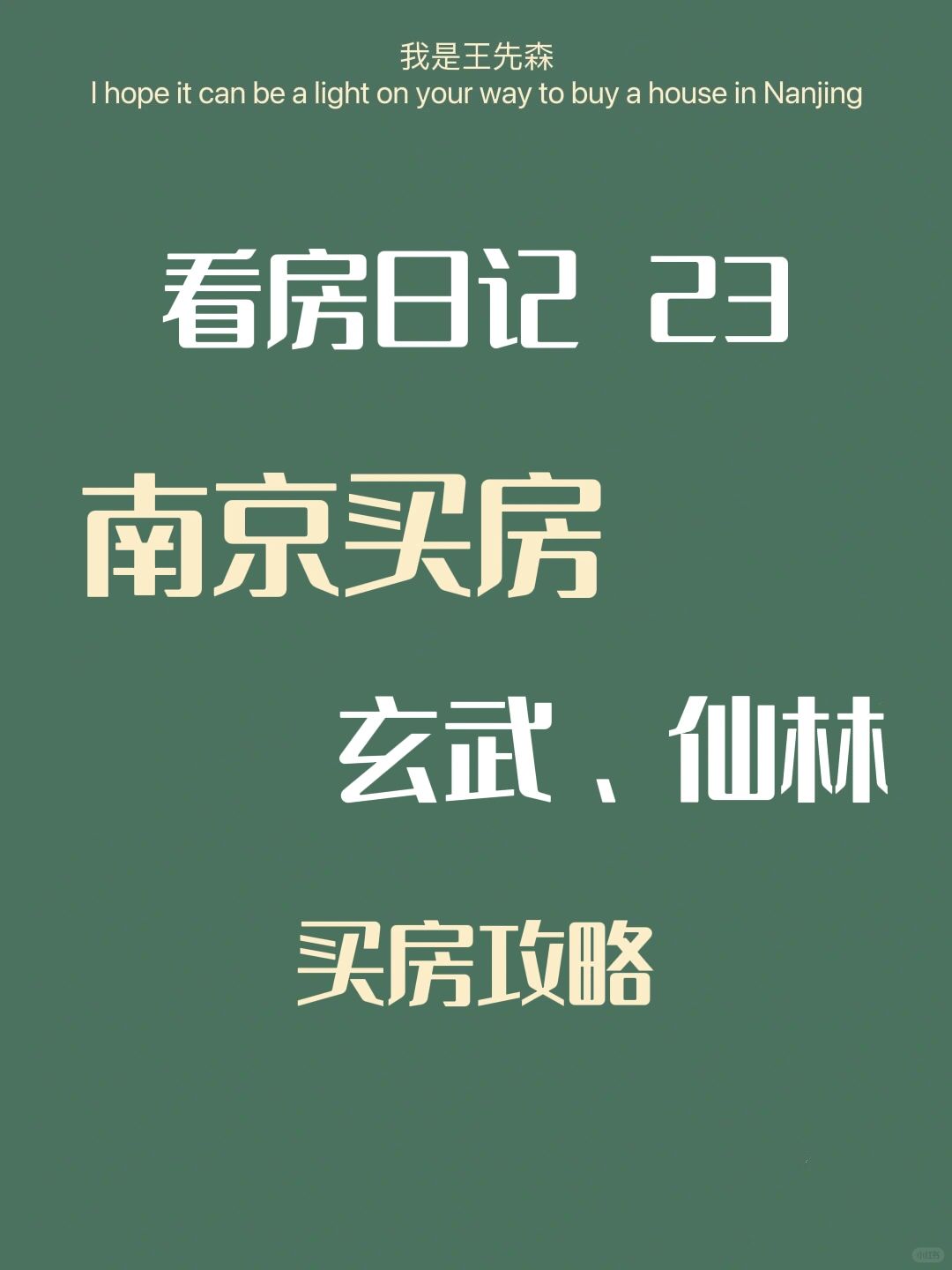 南京买房 看房日记23 低密改善 追求舒适度