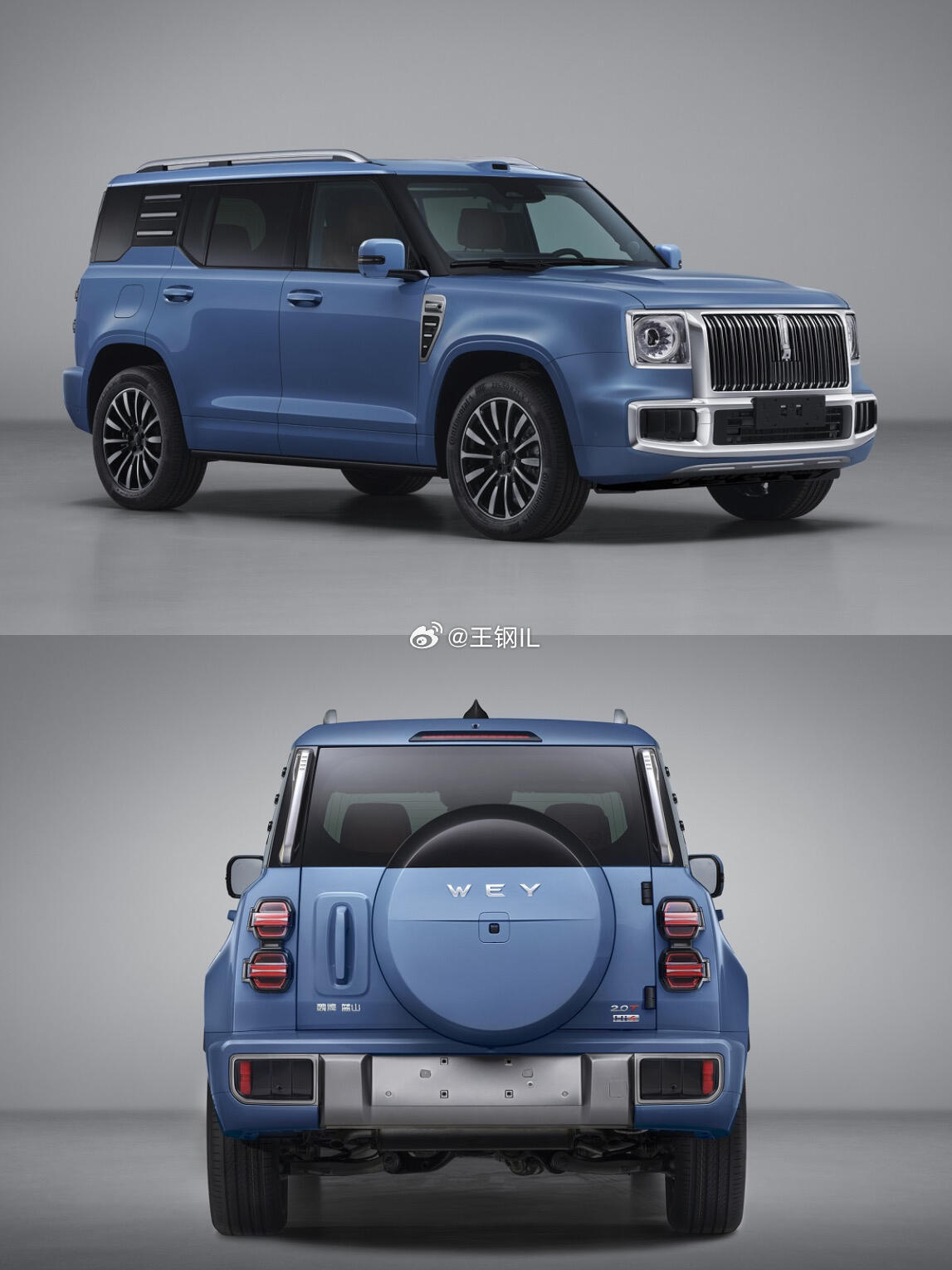 魏牌全新蓝山，全系2.0T Hi4魏牌全新方盒子来了就是新一代蓝山相当于长城H1