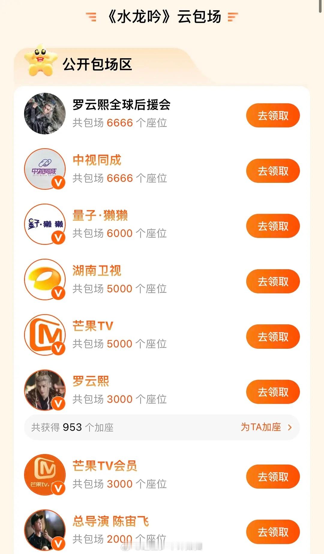 水龙吟今天开播啦，没有🥭的可以来看看云包场哈哈哈哈，截止到现在的汇总来了，感觉