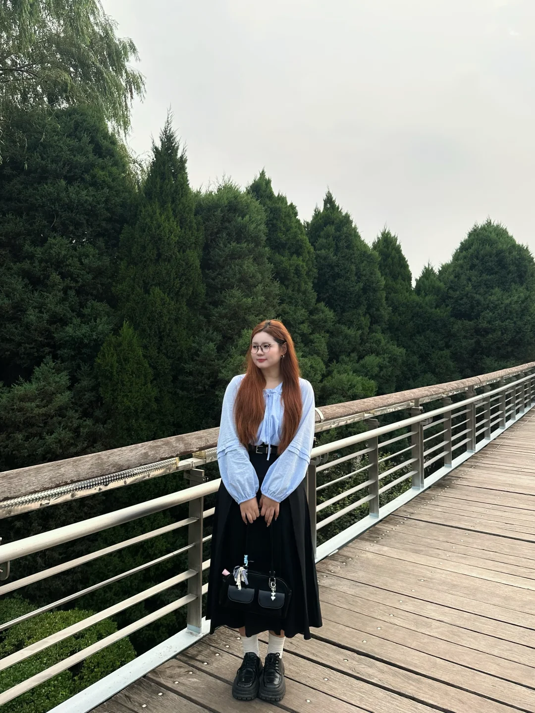 微胖穿搭|🐈初秋简约韩系一套！甜美显瘦～