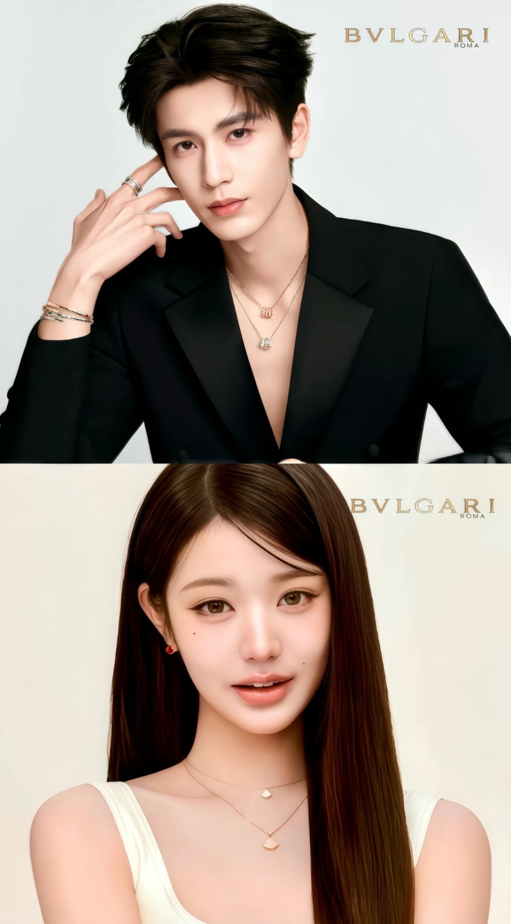 微博之夜金唱片直播 【张凌赫 张元英】宝格丽你现在爽得很吧。 