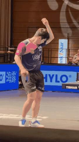 很高兴！那个快乐打球的小胖又回来了樊振东莫雷加德首次同队出战