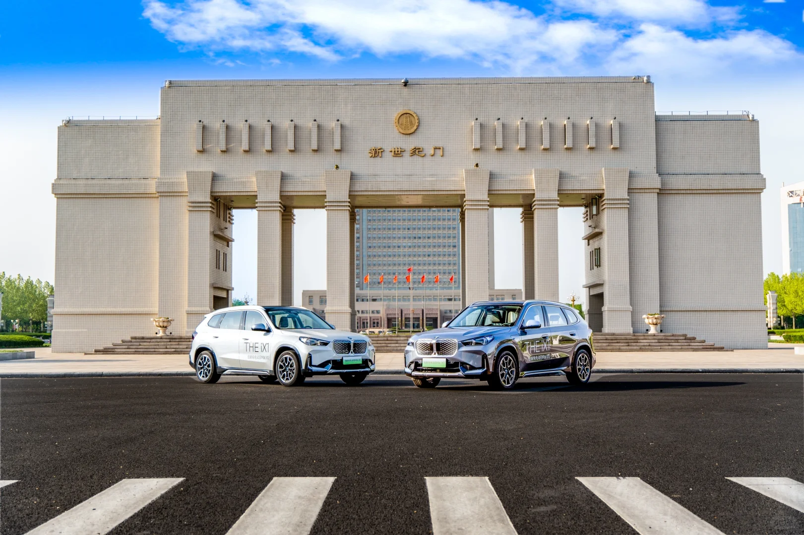 东营创新纯电动BMW iX1出街了