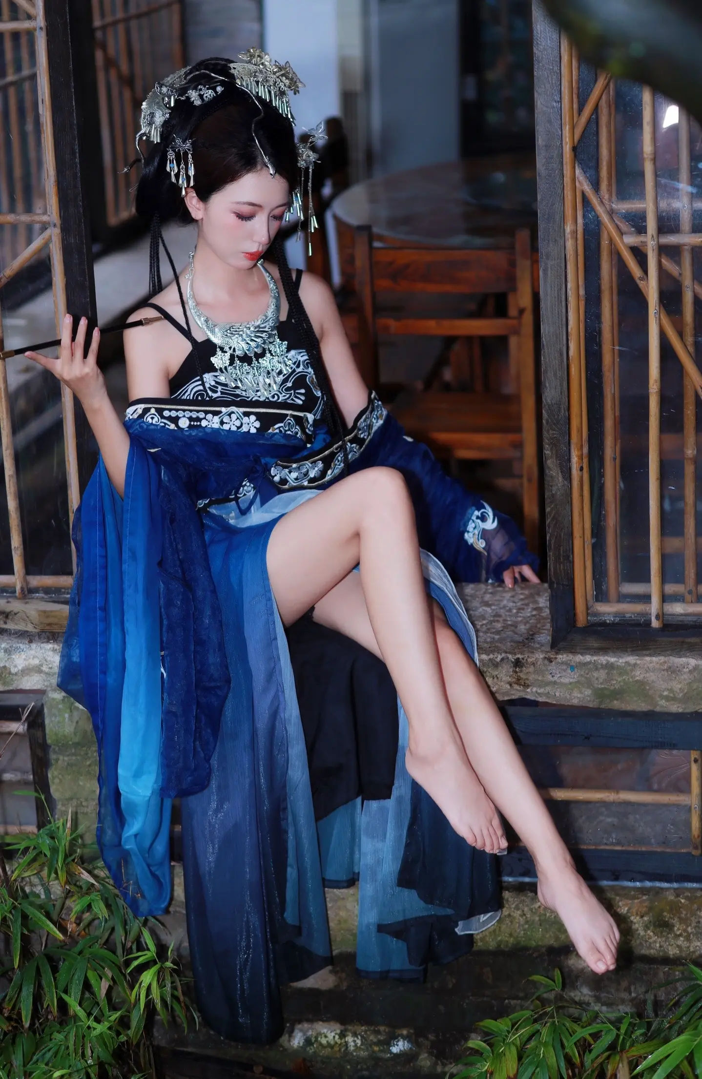 南社 苗疆少女。南社烟雨巷变装馆  摄影：根华