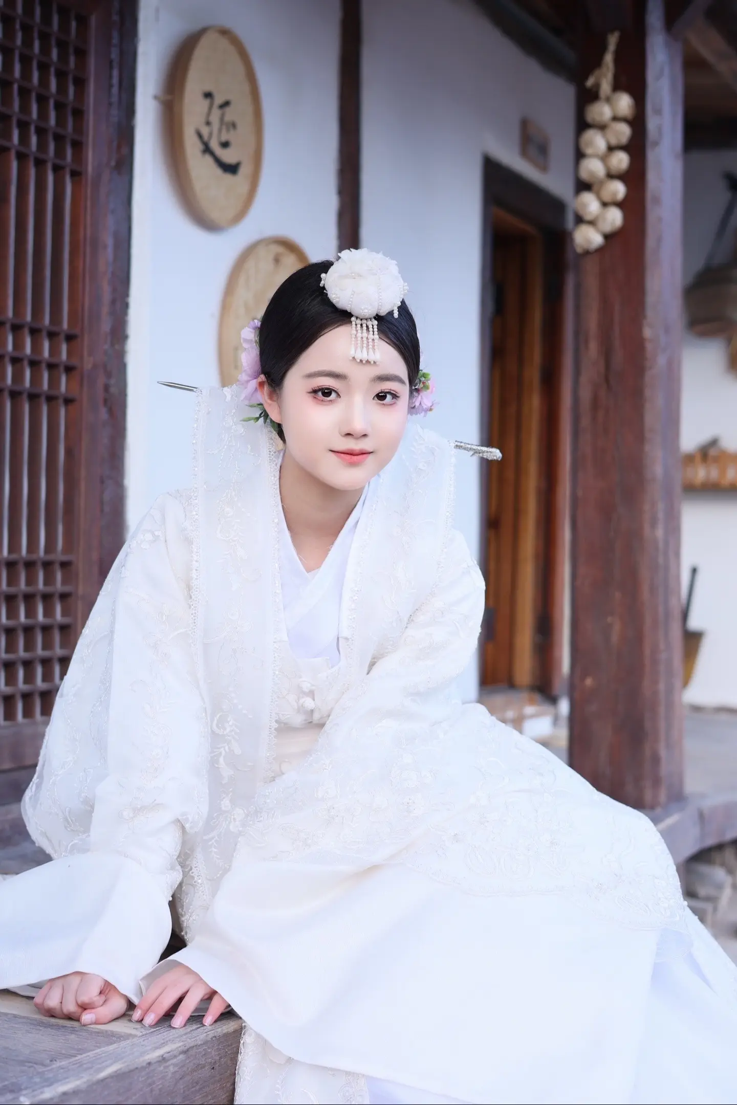 朝鲜族小公主来咯。