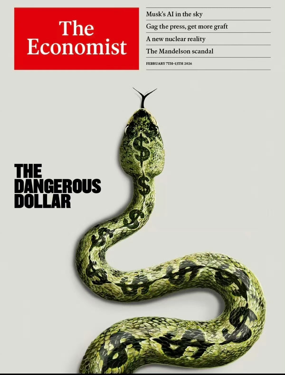 《经济学人》最新封面海外新鲜事热点现场