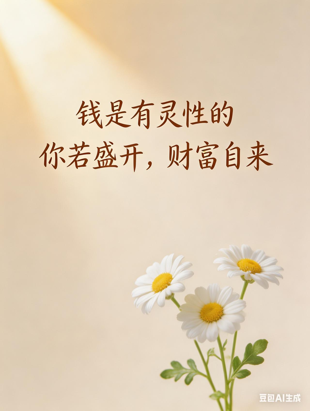 钱是有灵性的，你怎么待它，它就怎么待你

过了30岁才真正懂：钱不是冰冷数字，是