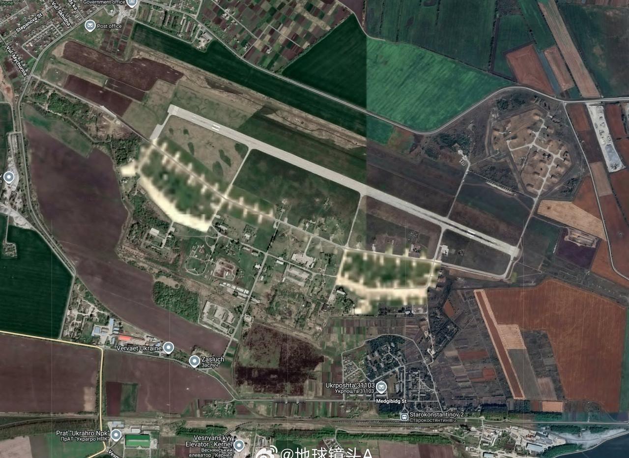 昨天凌晨
第N次被导弹打击的赫梅利尼茨基州斯塔罗科斯蒂扬蒂尼夫的乌克兰空军基地。